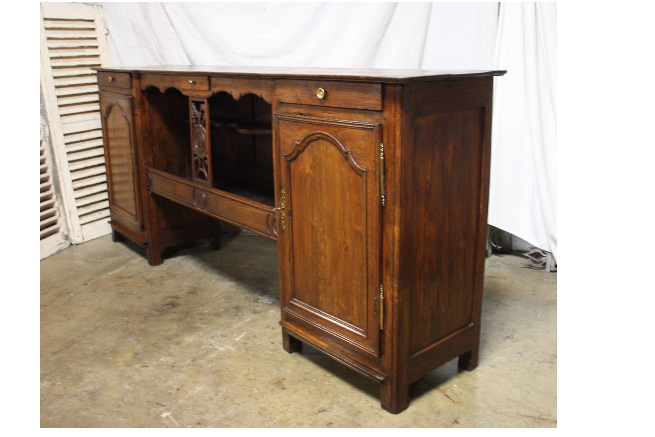 French 18th Century Rustic Console Enfilade 2