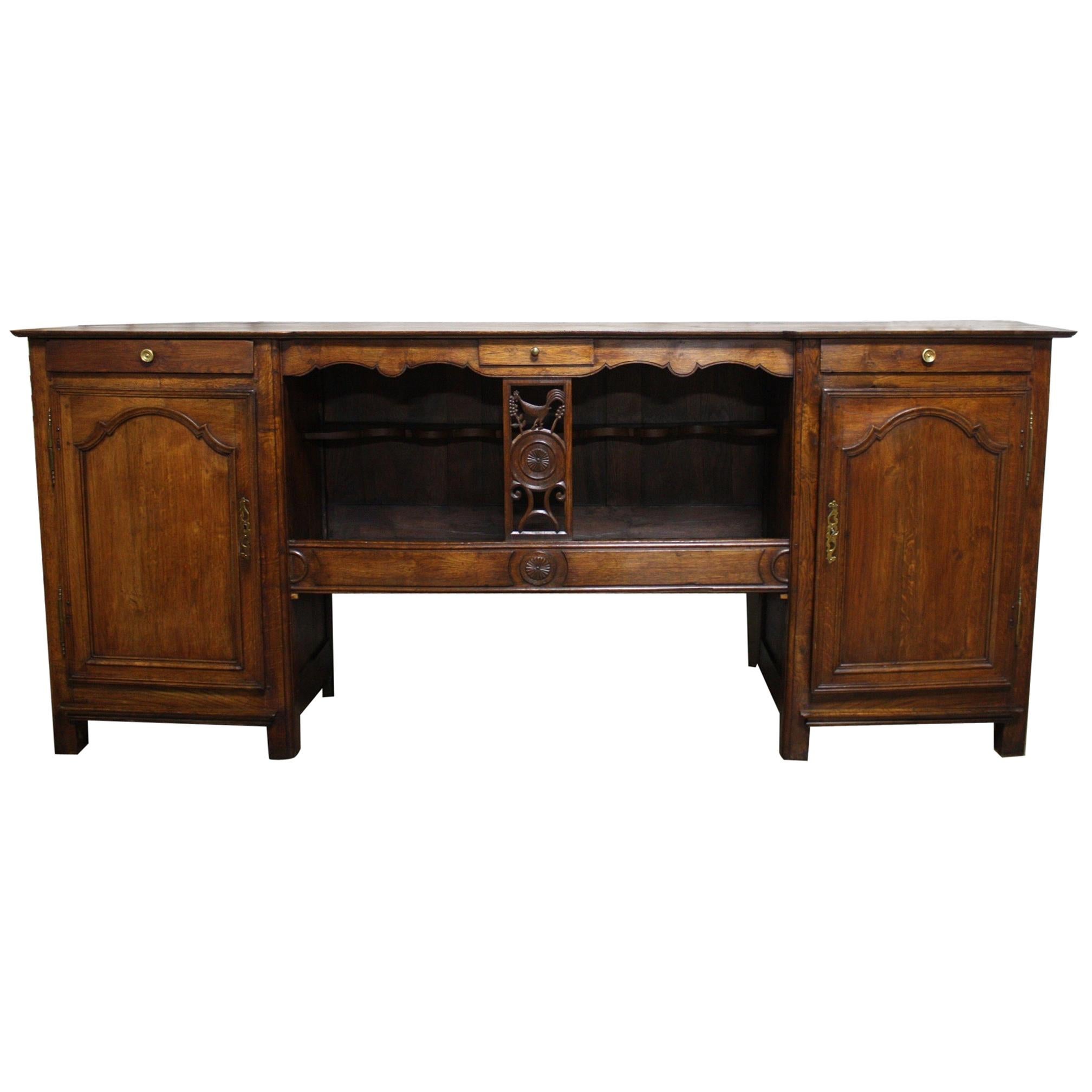 French 18th Century Rustic Console Enfilade