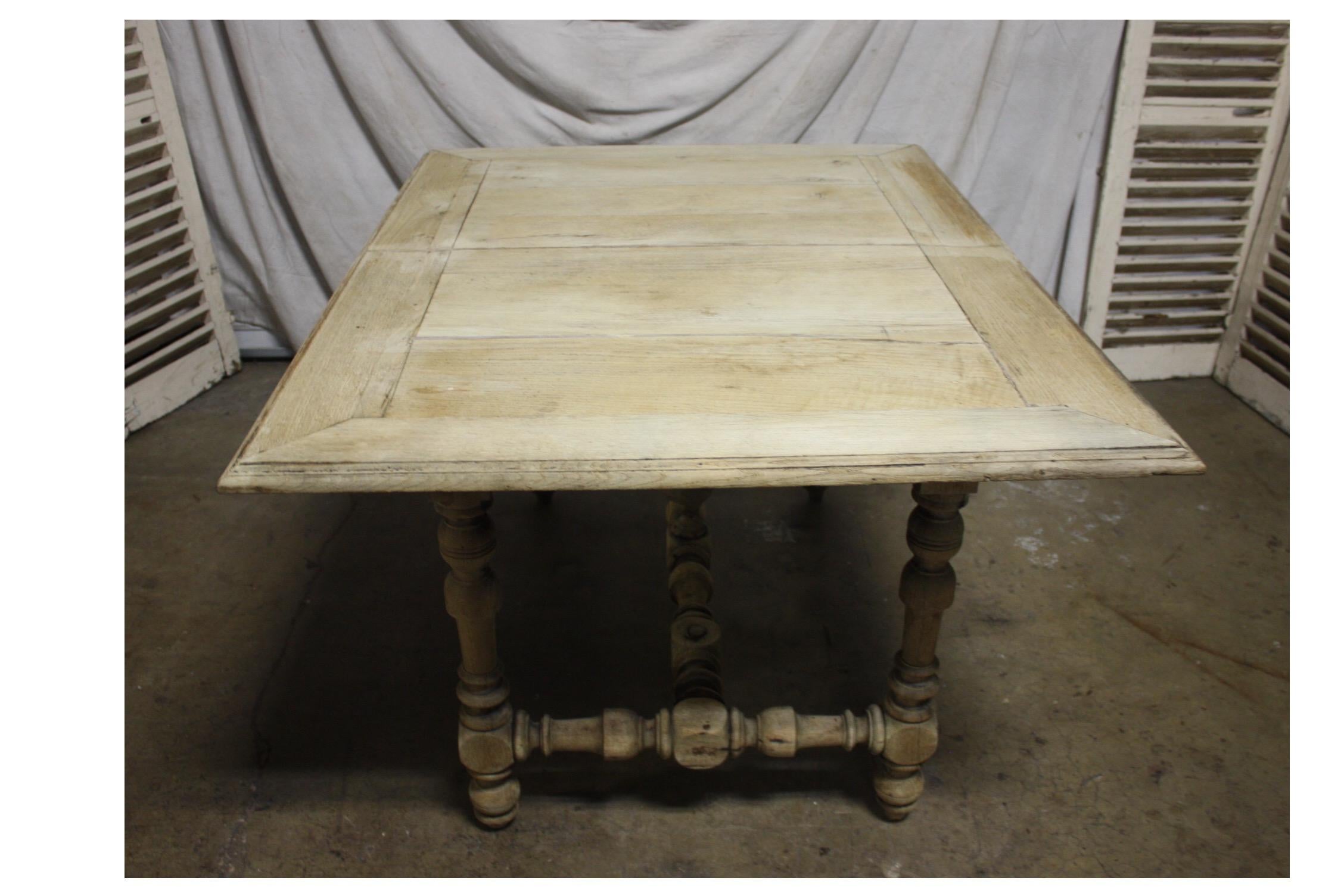 French 18th Century Rustic Table In Good Condition In Stockbridge, GA