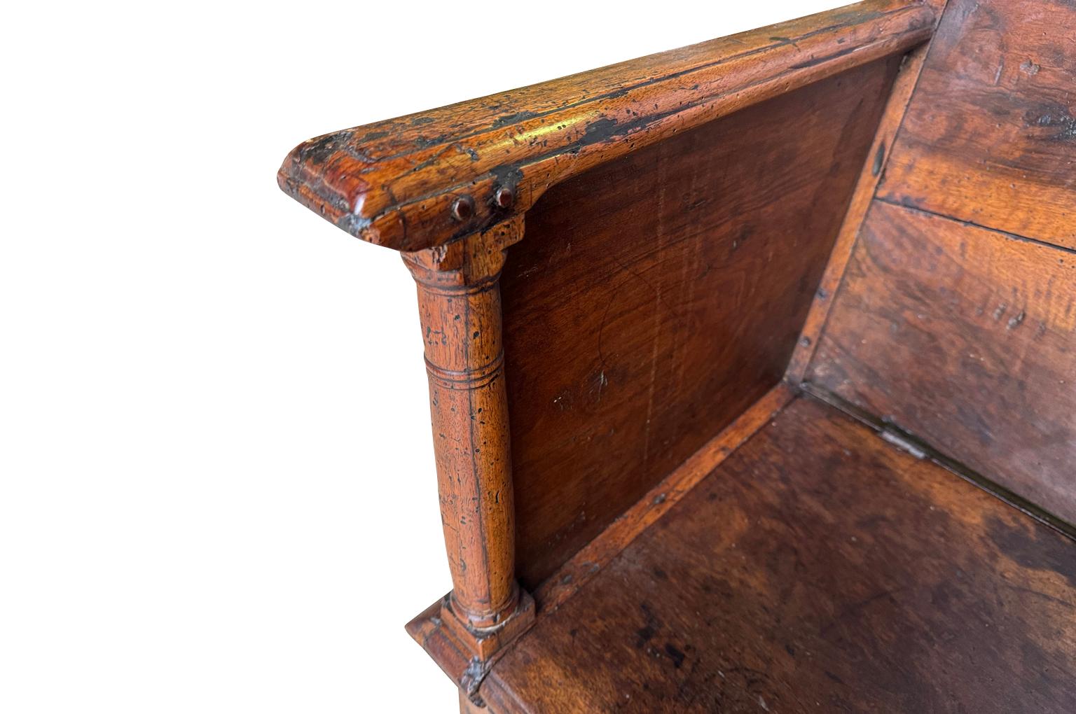 French 18th Century Sacristy Armchair For Sale 9