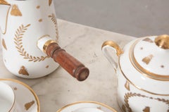 French 18th Century Sèvres Porcelain Hot Chocolate Set