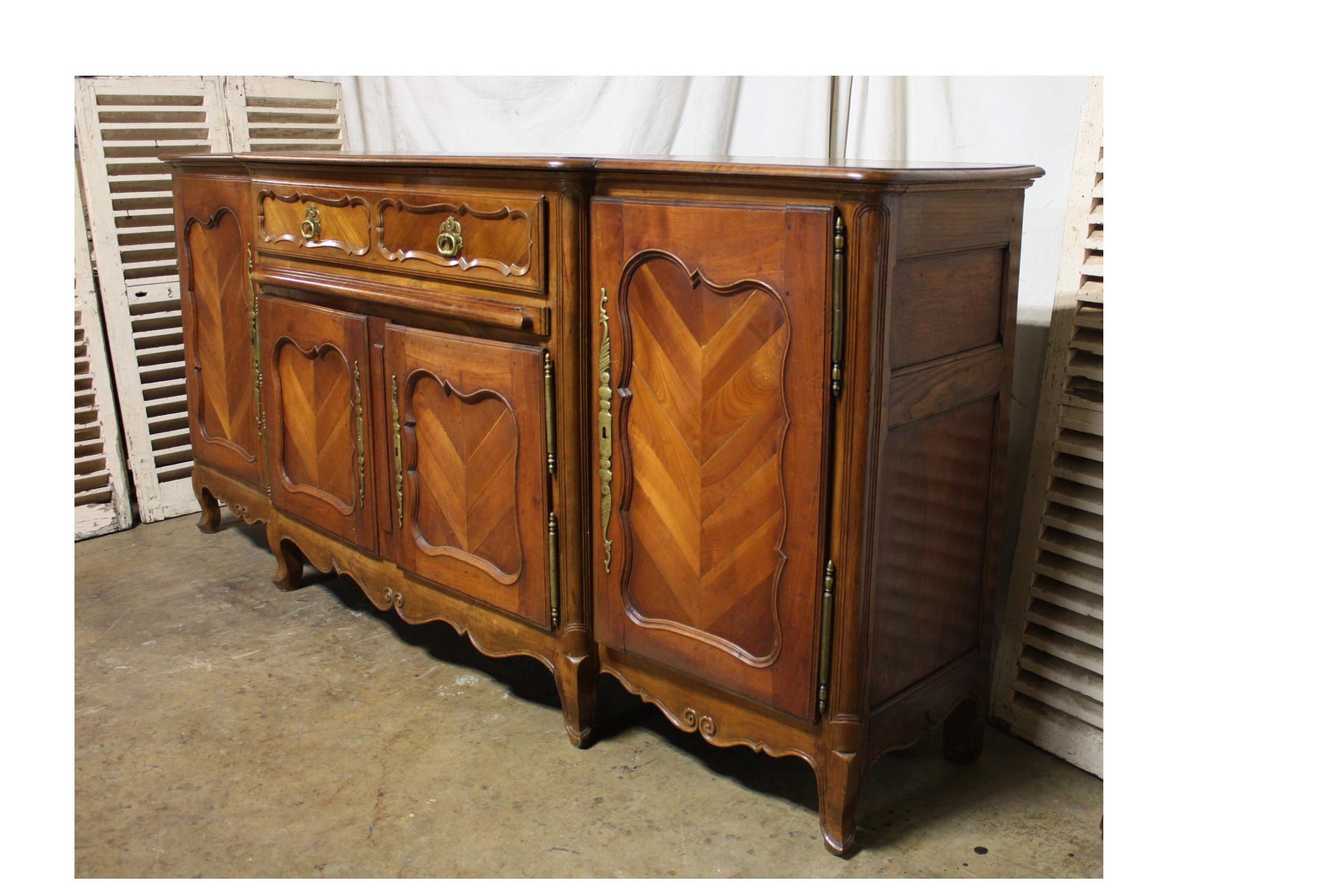Parquetry French 18th Century Sideboard