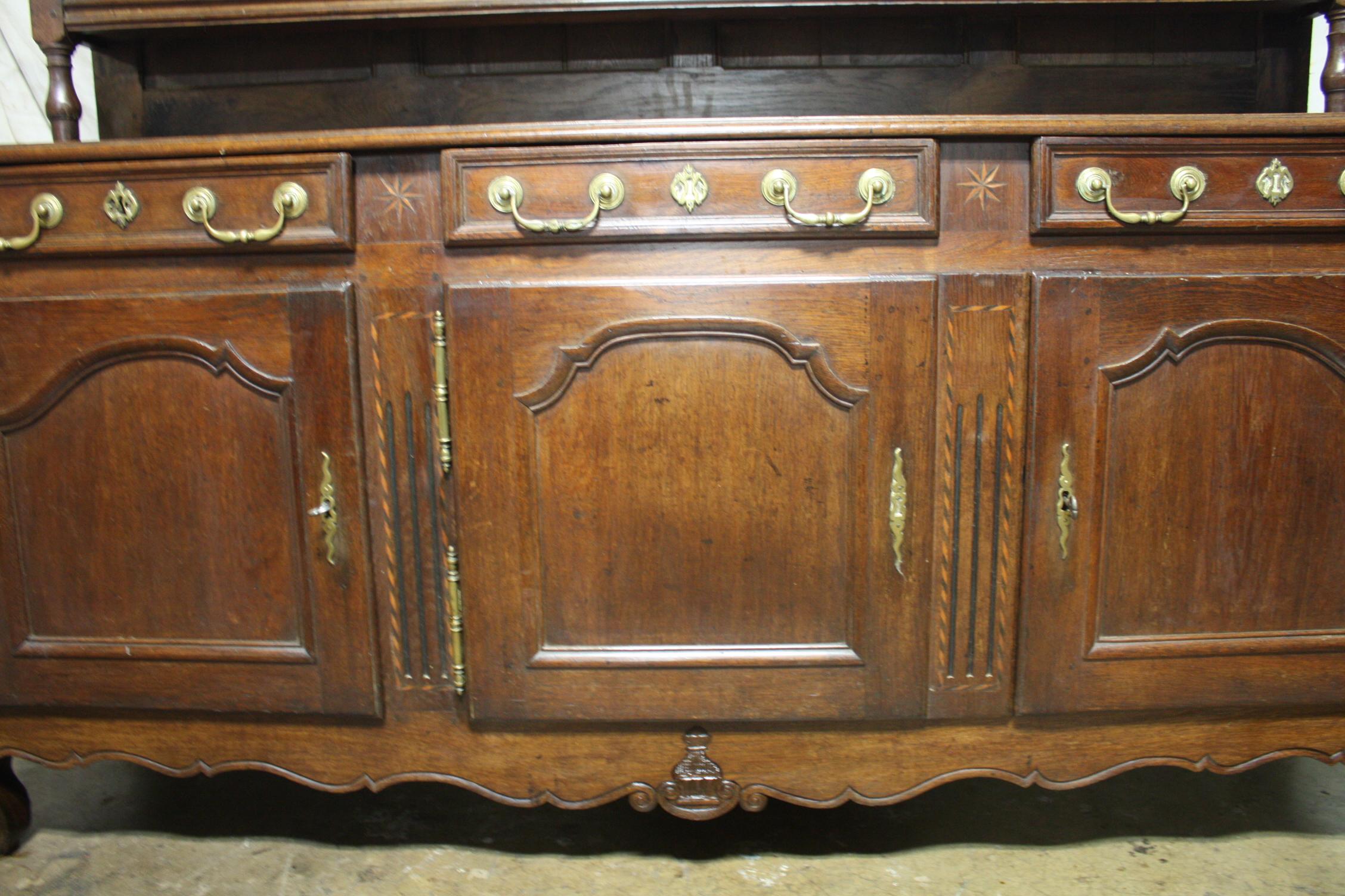 Louis XV French 18th Century Sideboard Hutch