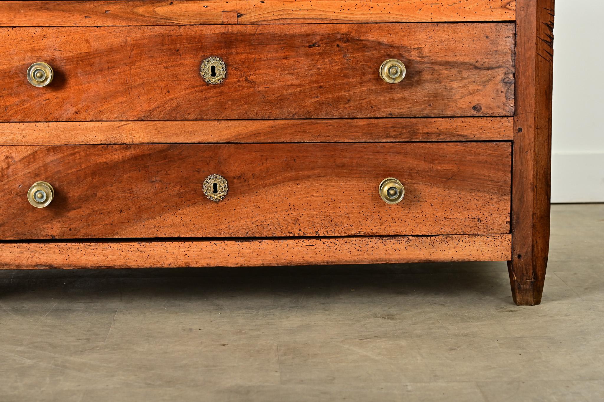 Other French 18th Century Solid Walnut Commode For Sale