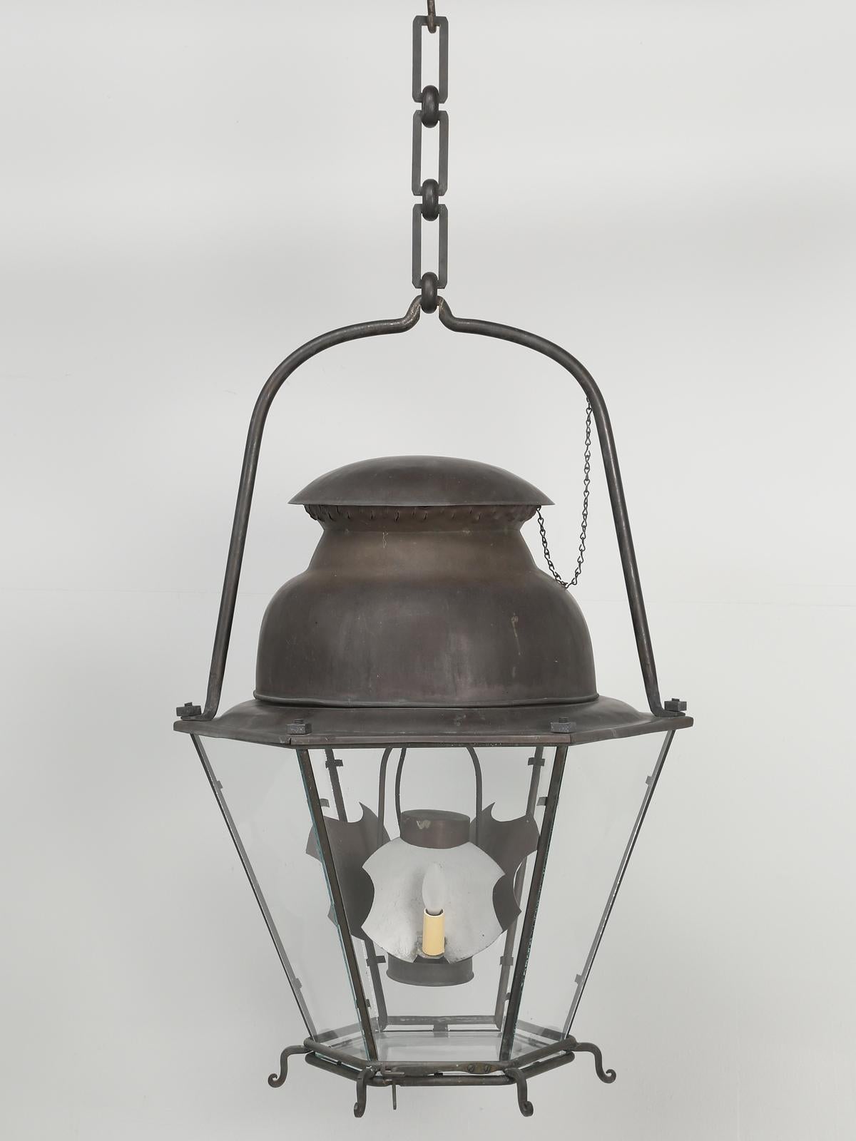 Country French 18th Century Style Copper Lanterns from the Original French Blueprints