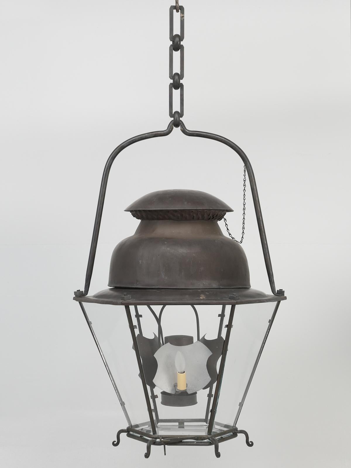 American French 18th Century Style Copper Lanterns from the Original French Blueprints