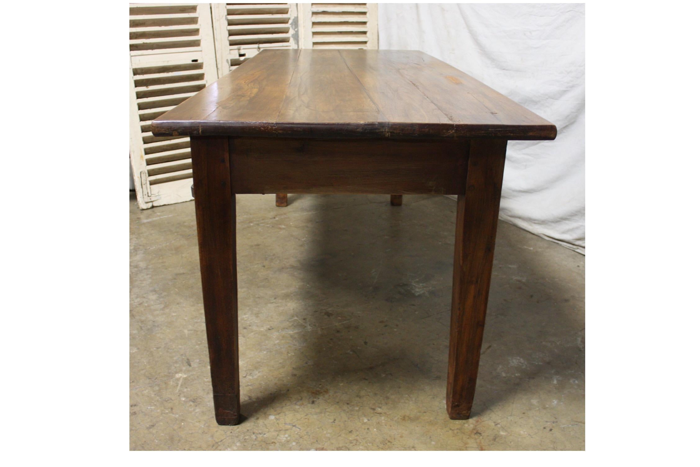 Walnut French 18th Century Table Console