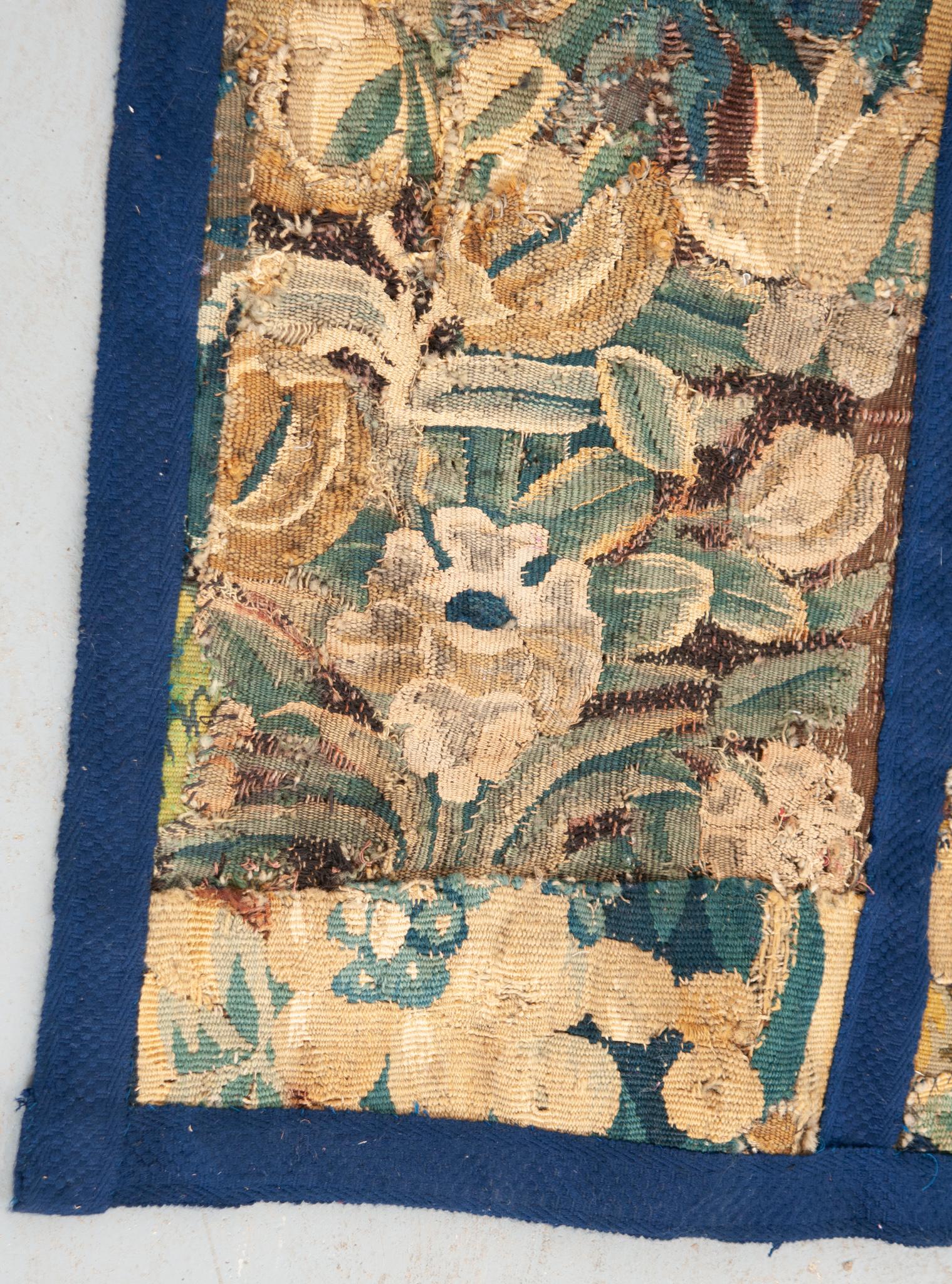 French 18th Century Tapestry Fragment For Sale 3