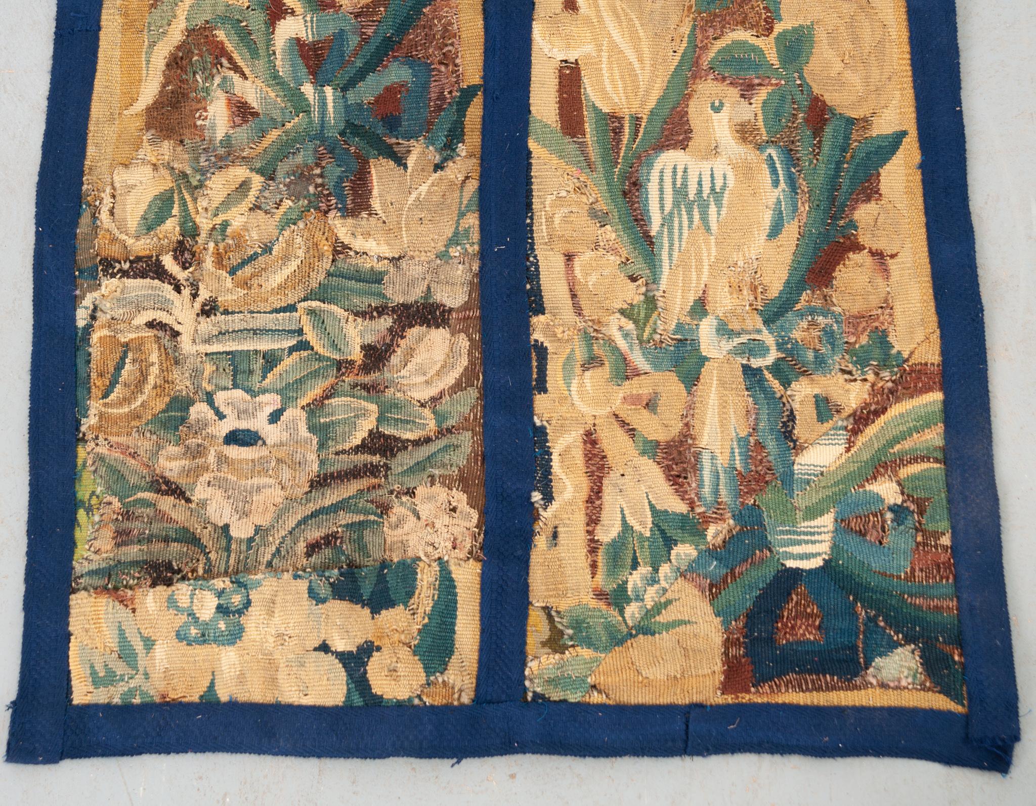 French 18th Century Tapestry Fragment For Sale 7