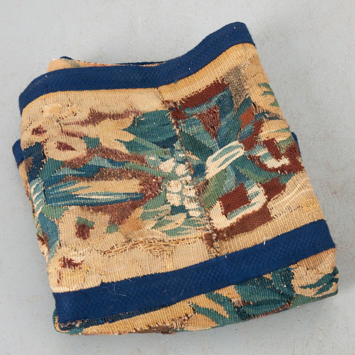 Fabric French 18th Century Tapestry Fragment For Sale