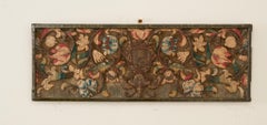 French 18th Century Tapestry Fragment in Molded Frame