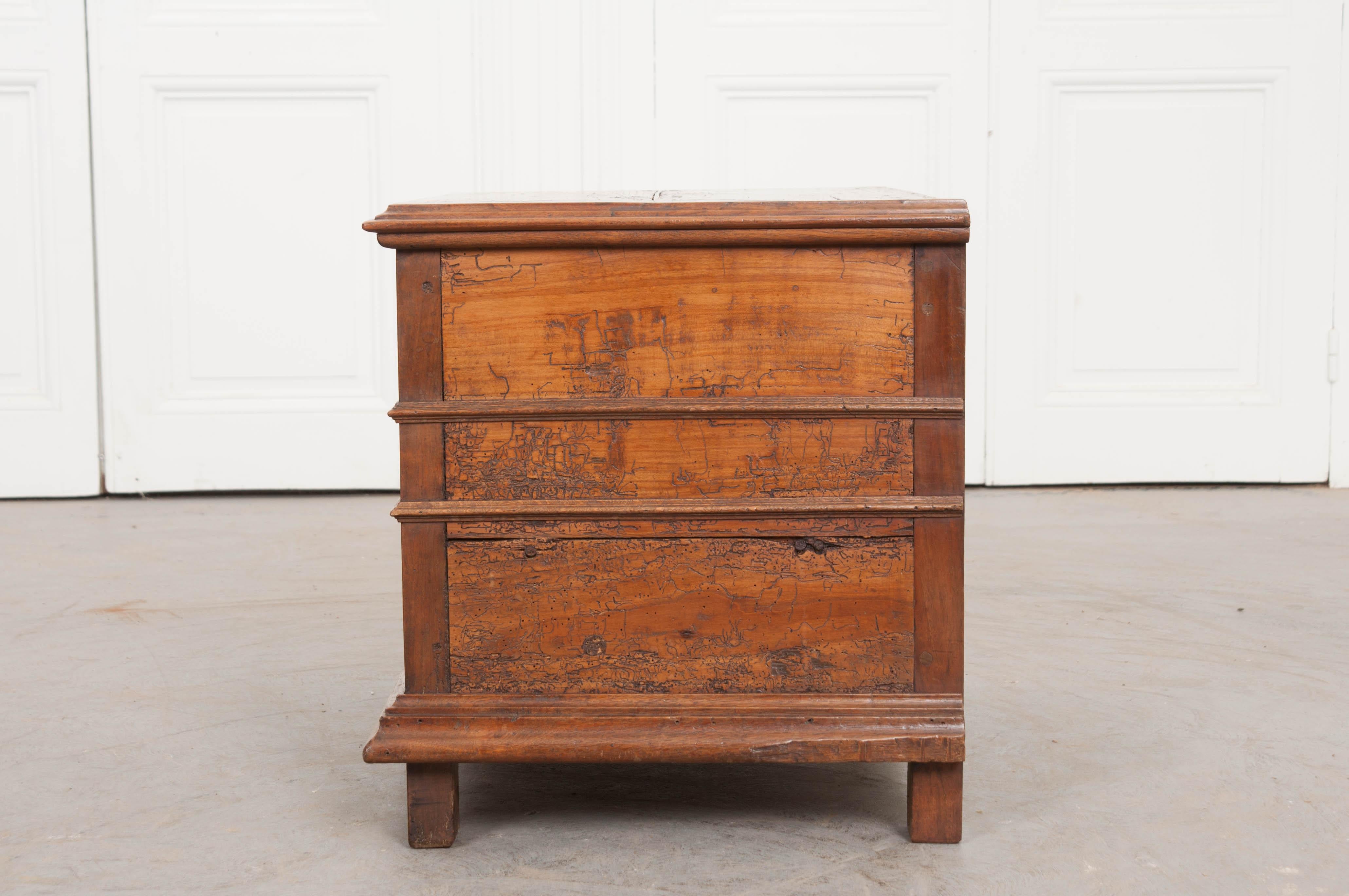 18th Century and Earlier French 18th Century Transitional Walnut Trunk