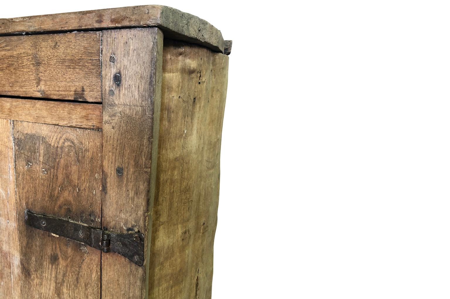French 18th Century Tree Trunk Armoire 4