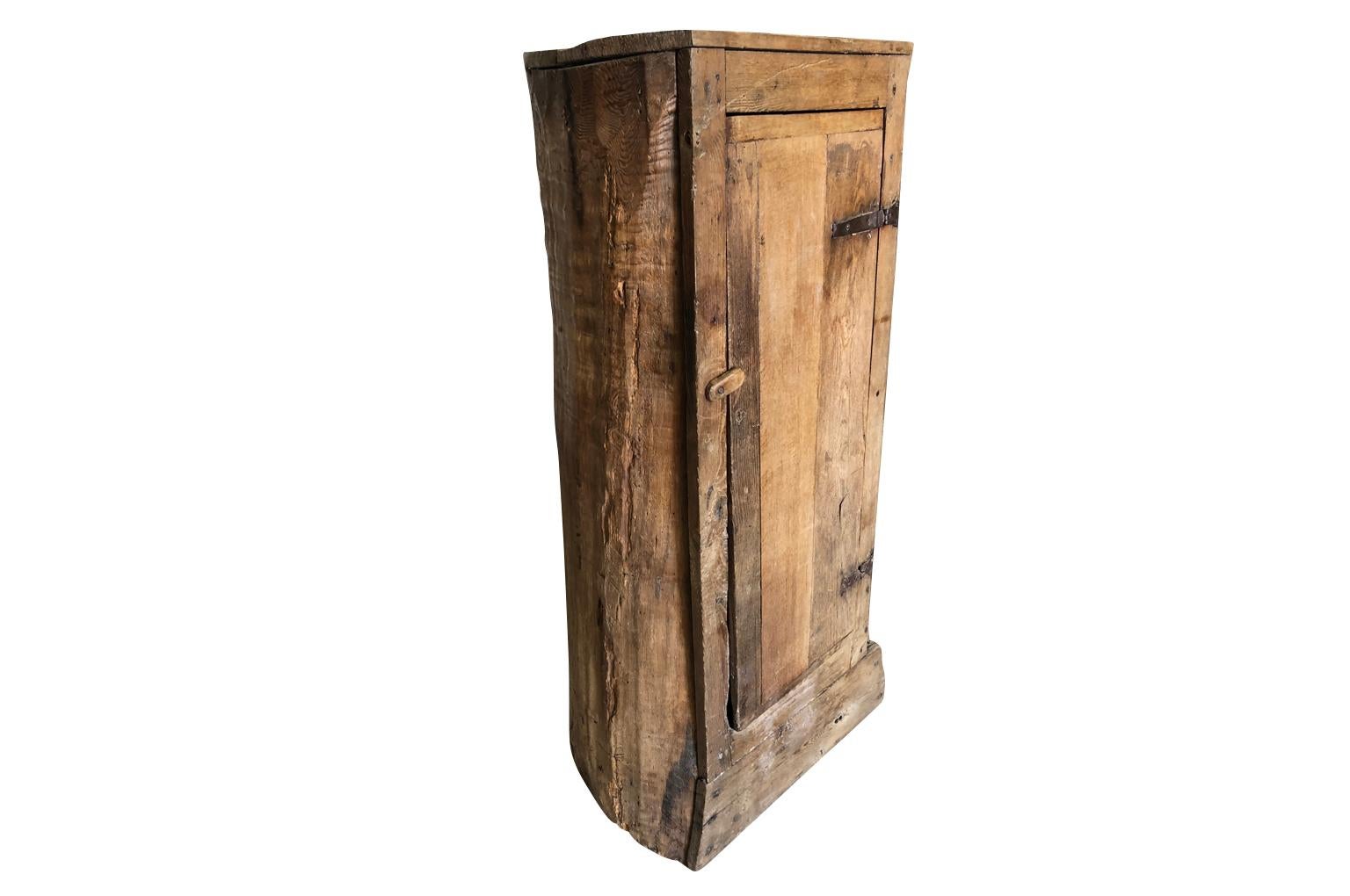 French 18th Century Tree Trunk Armoire 5