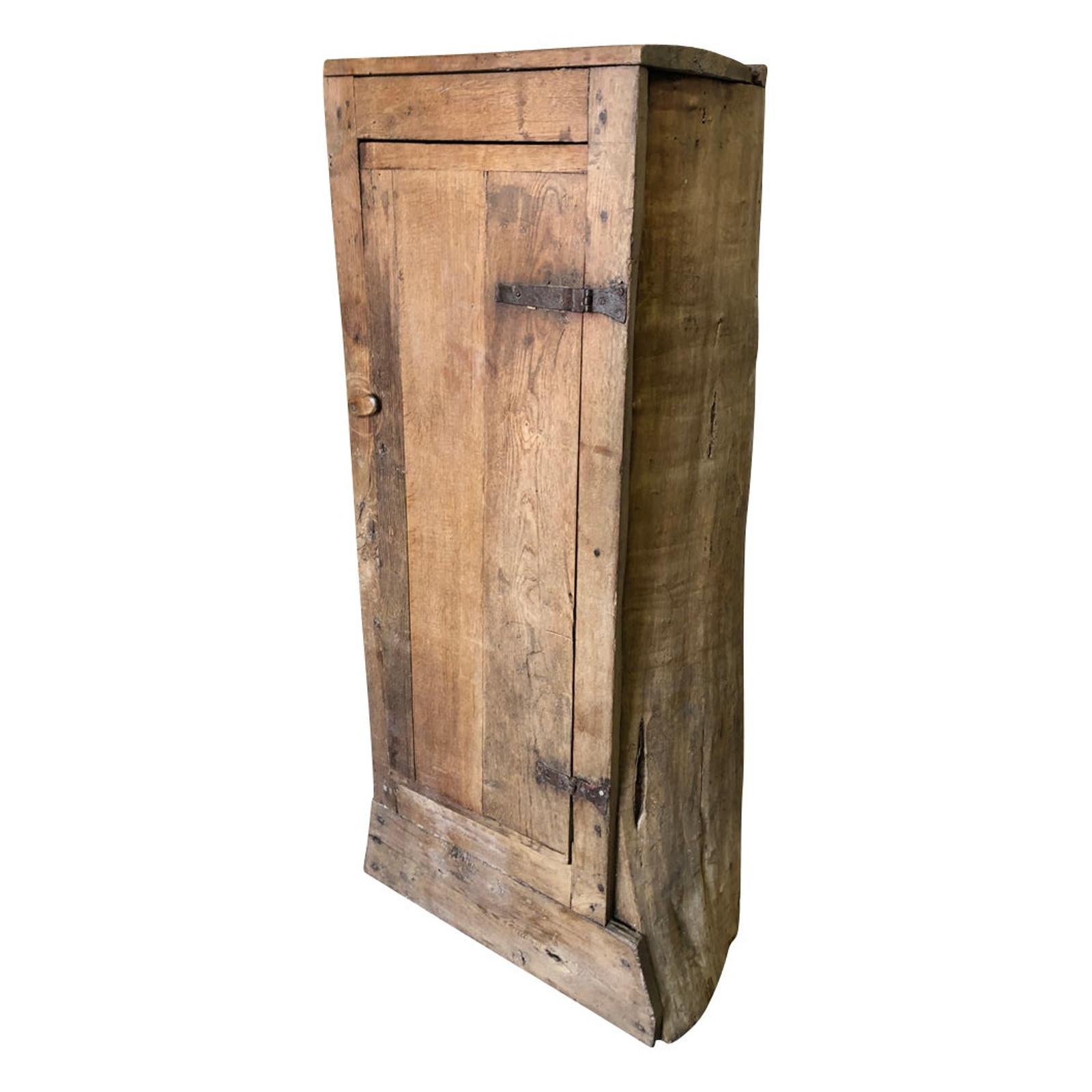 French 18th Century Tree Trunk Armoire