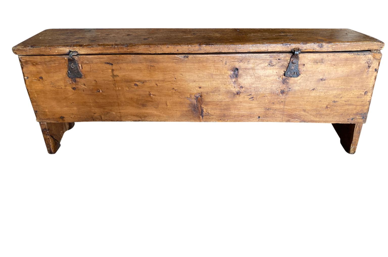 French 18th Century Trunk 8