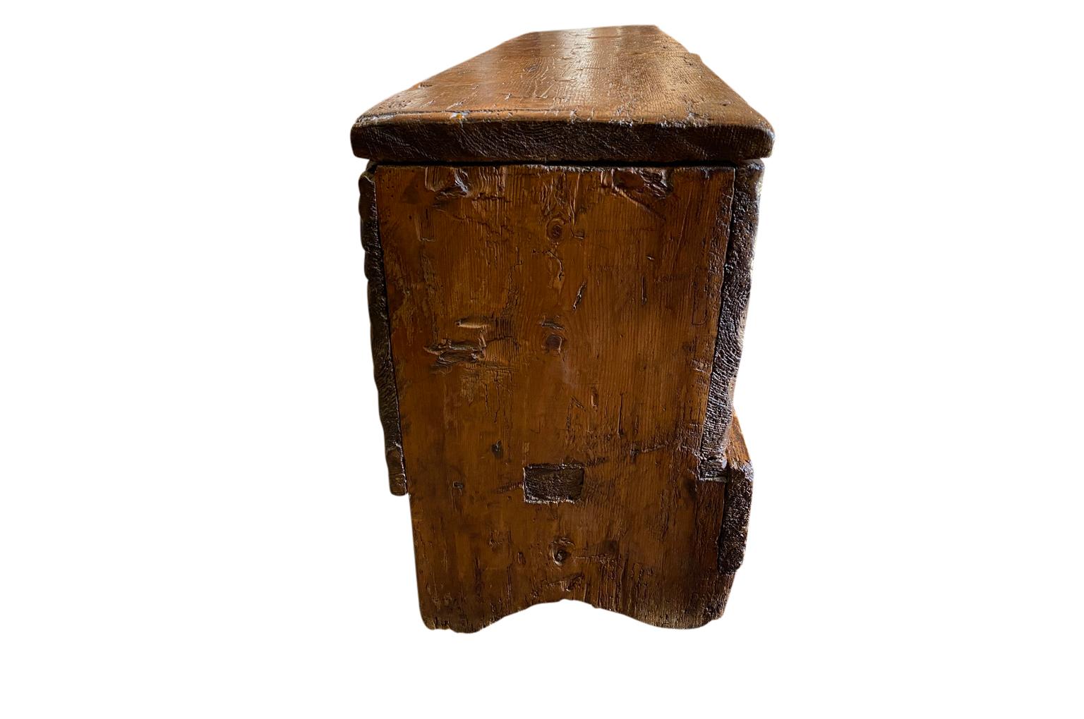 Pine French 18th Century Trunk