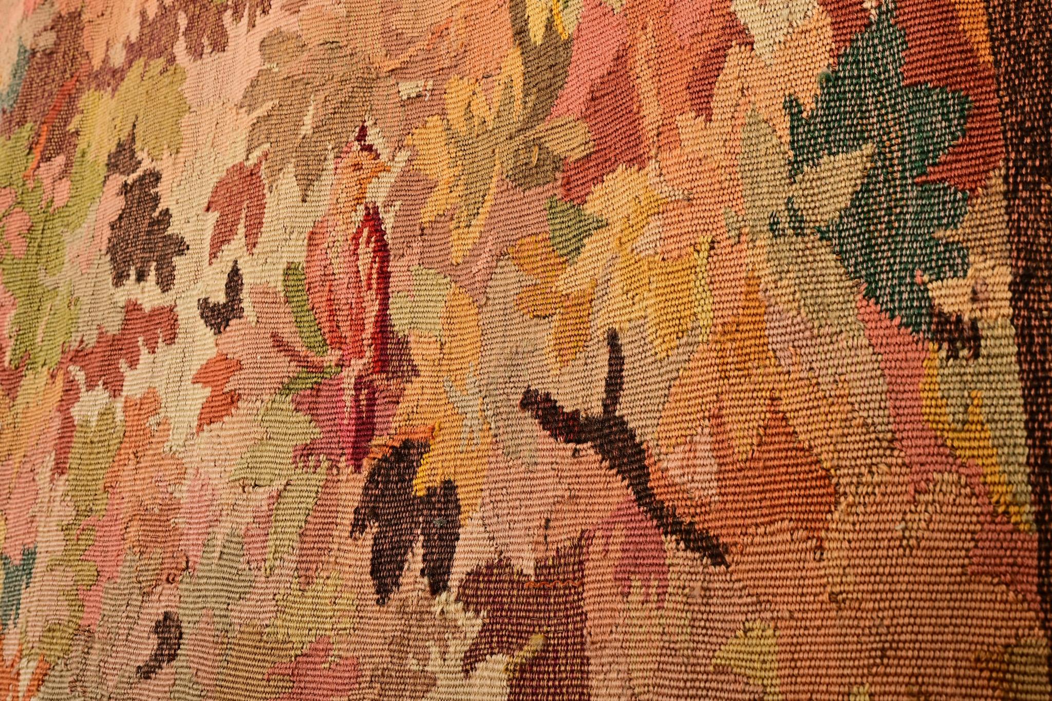 Französischer Verdure-Wandteppich aus dem 18. im Angebot 3