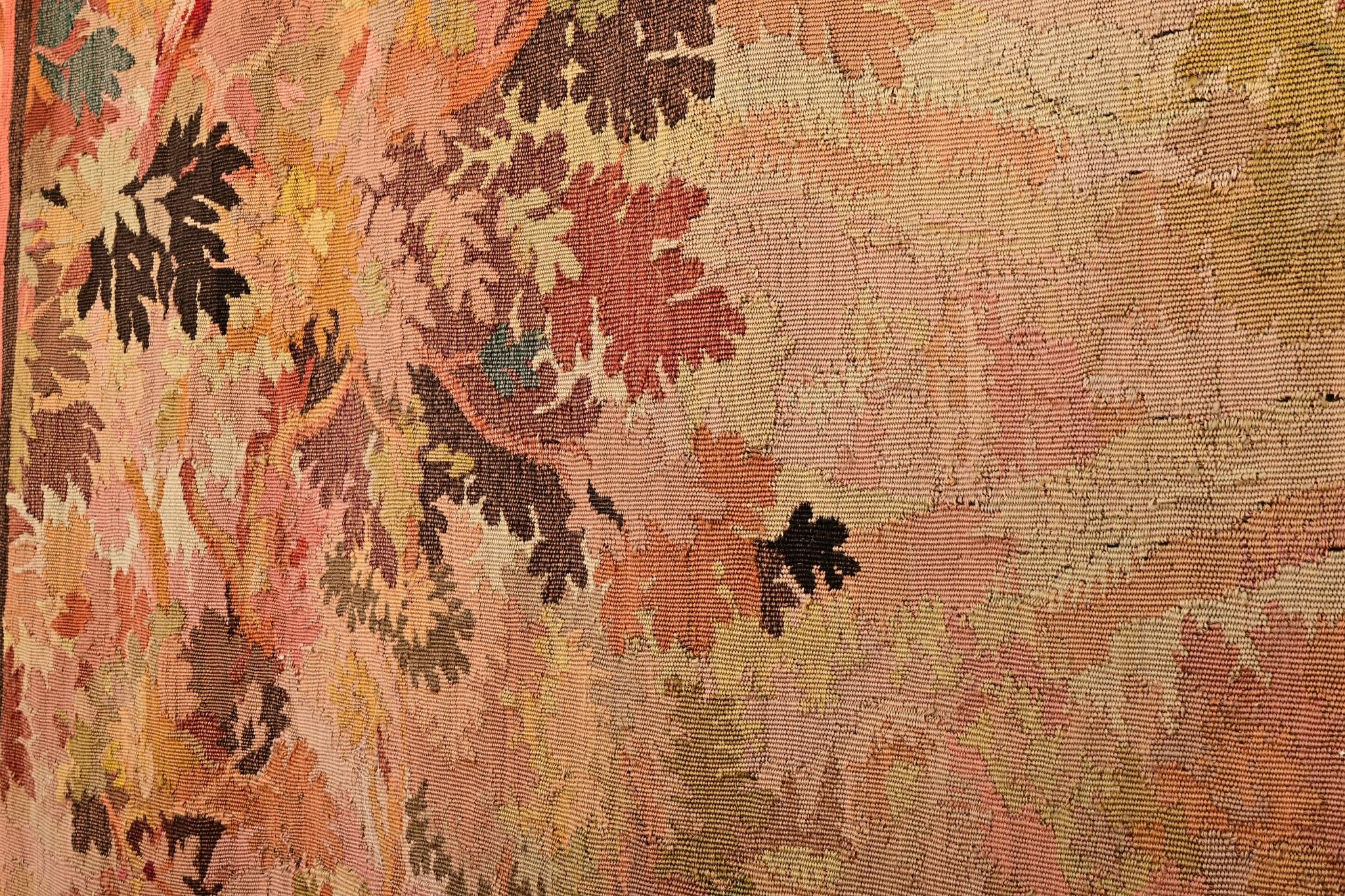 Französischer Verdure-Wandteppich aus dem 18. im Angebot 5