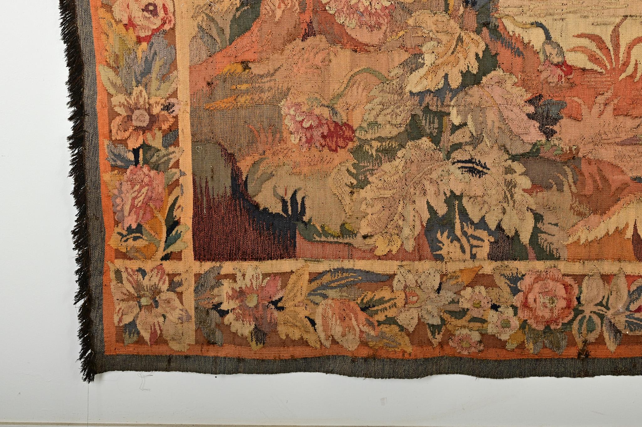 Fino al XVIII secolo Arazzo Verdure francese del XVIII secolo in vendita