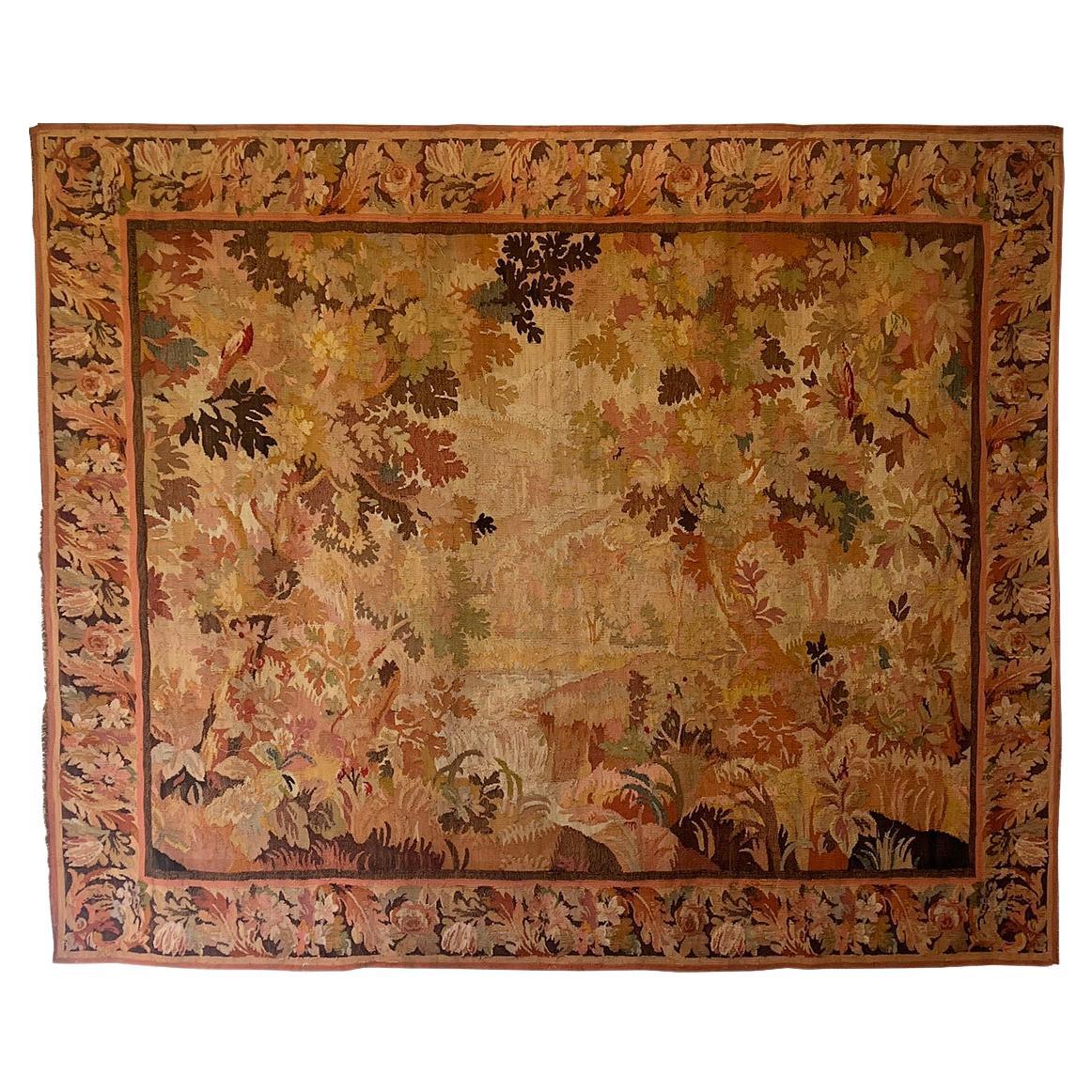 French 18th Century Verdure Tapestry