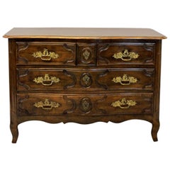 French 18th Century Walnut Commode