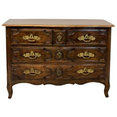 French 18th Century Walnut Commode