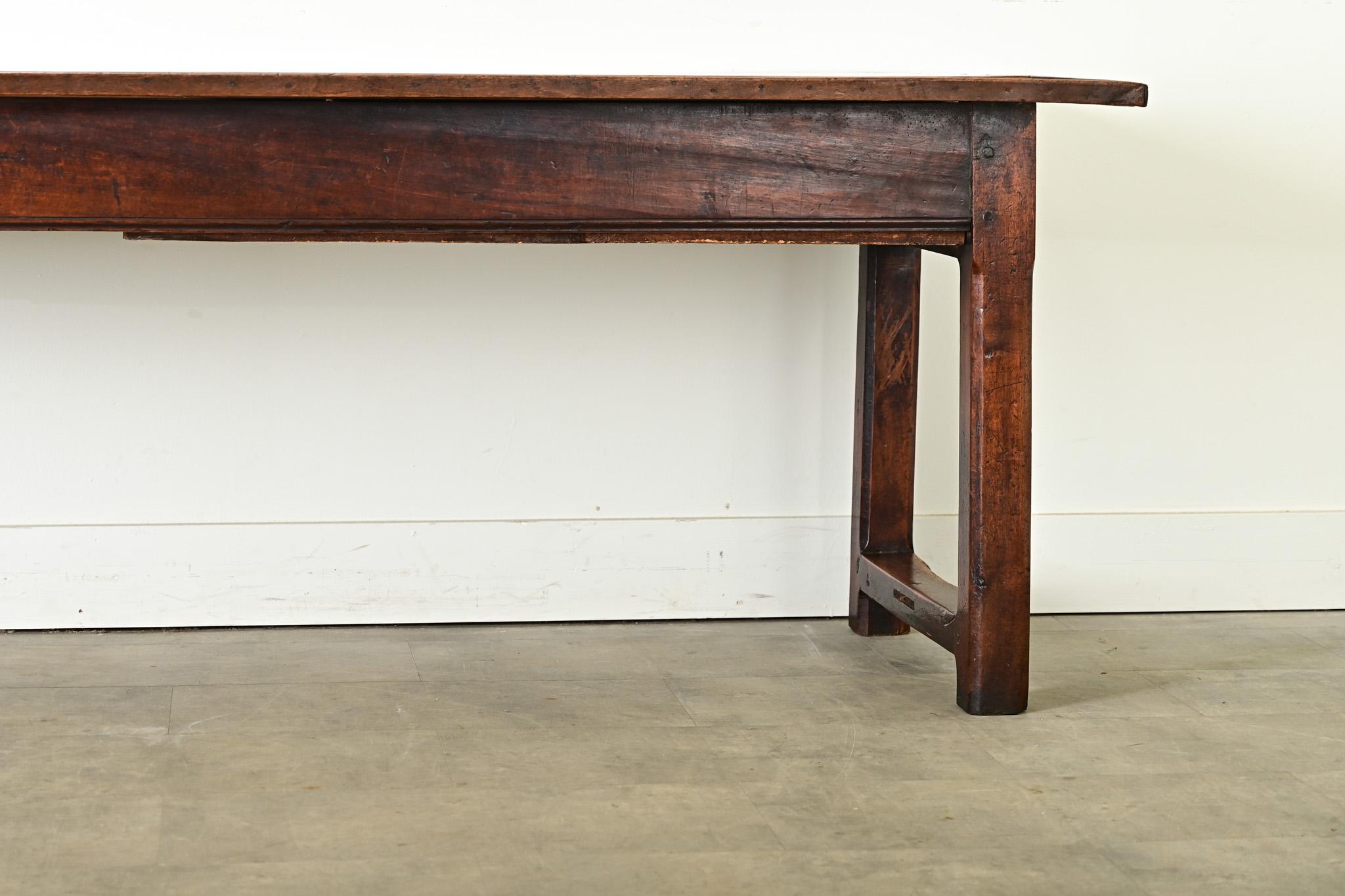 Primitif Table de ferme française du 18ème siècle en vente