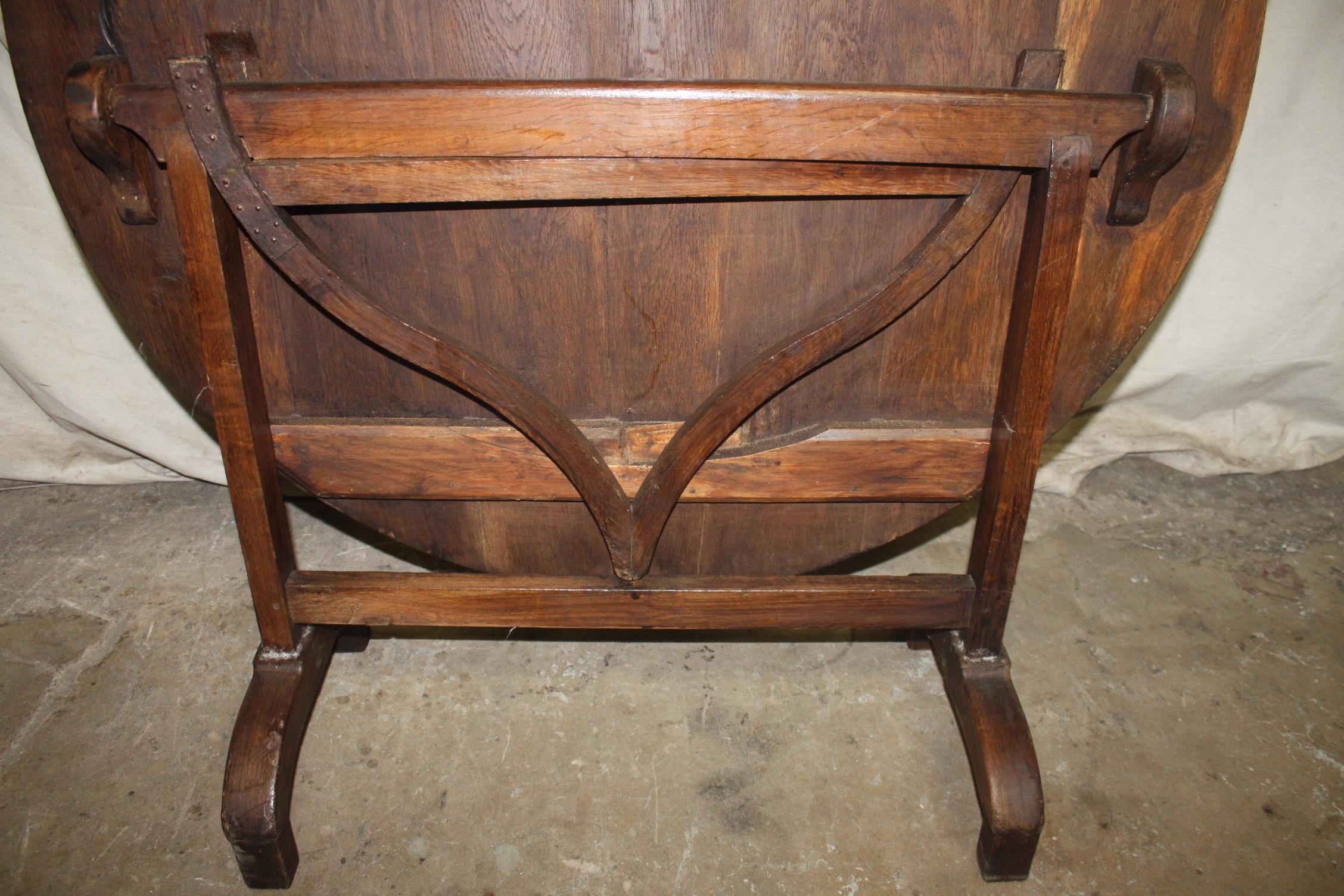 Oak French 18th Century Wine Table