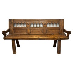 French 18th Century Wood Bench