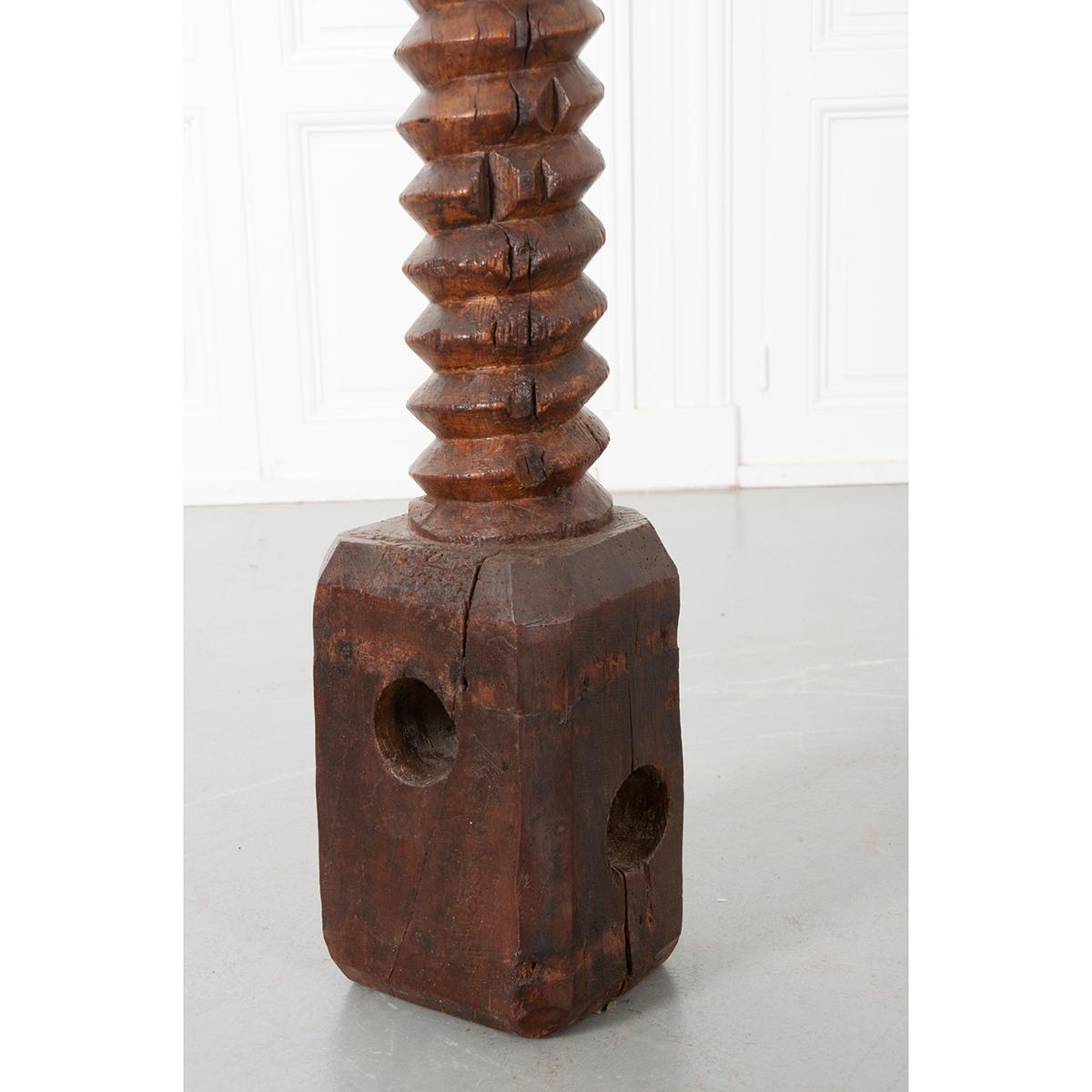 18th Century and Earlier French 18th Century Wooden Wine Press