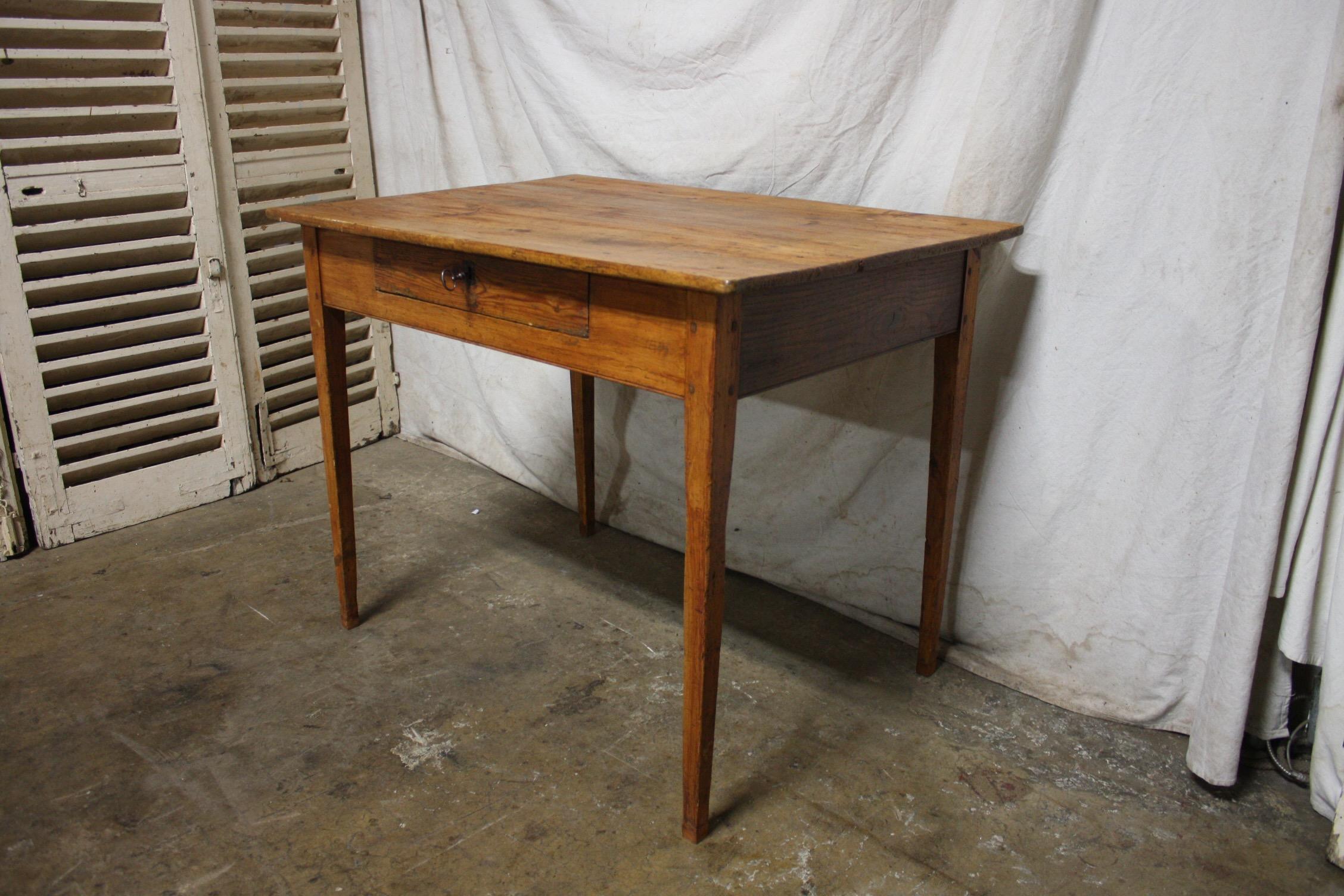 Pine French 18th Century Writing Table