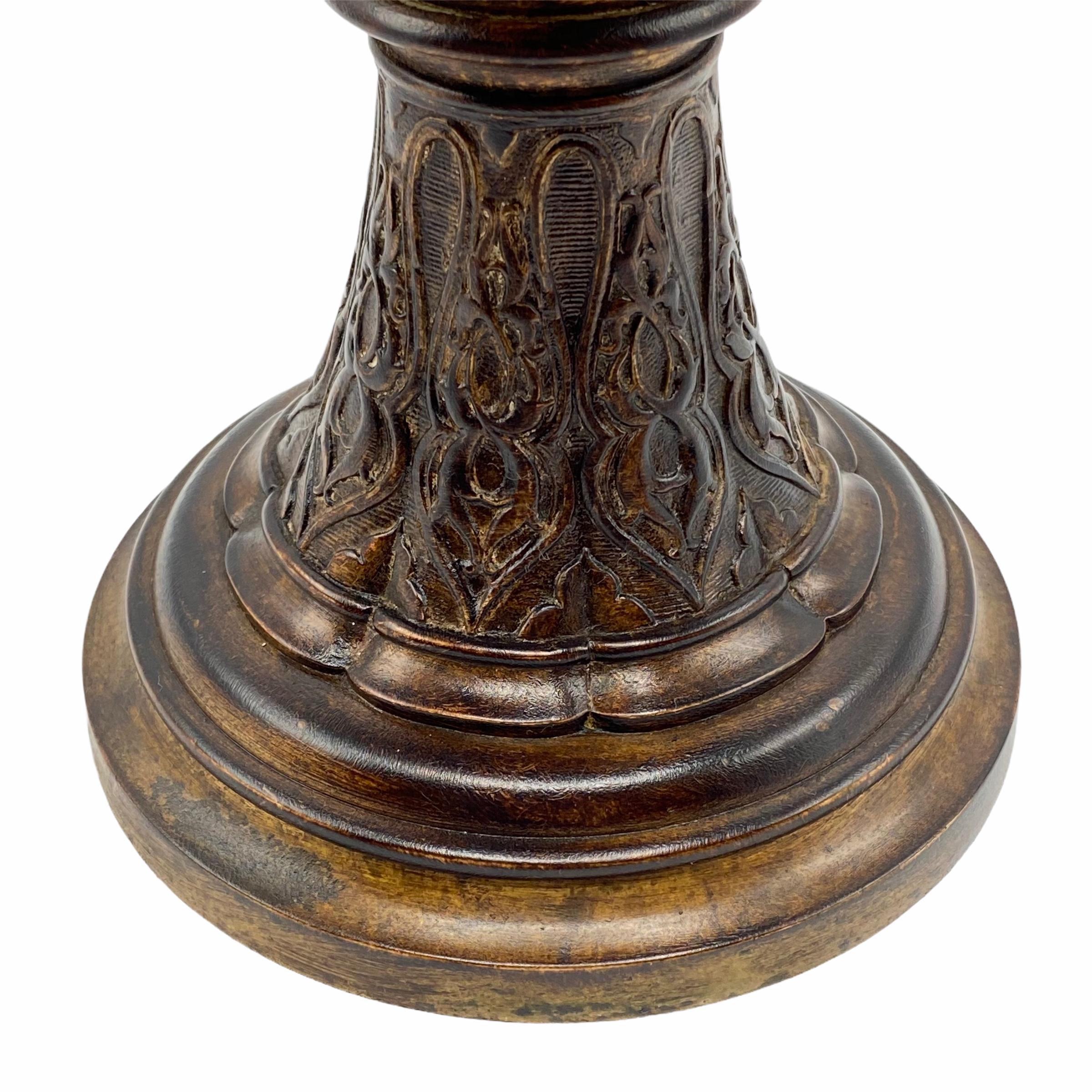 French 19 Century Bronze Alhambra Islamic Vase 3