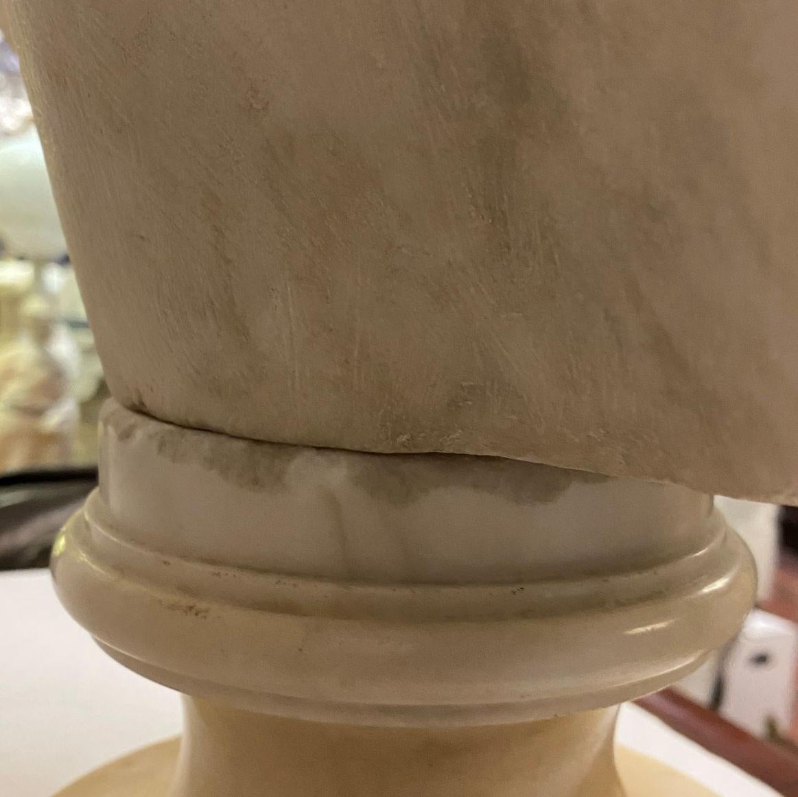 French 19th Century Marie Antoinette Marble Bust 11