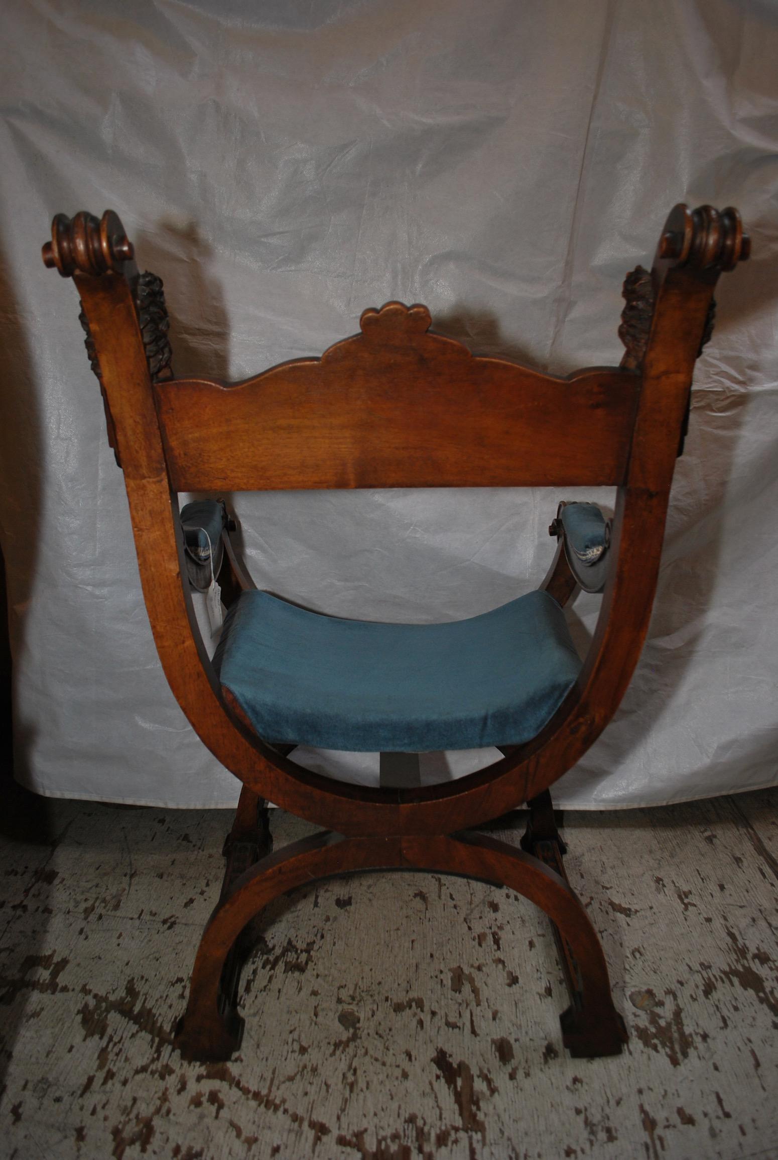 French 19 th century throne/chair For Sale 1