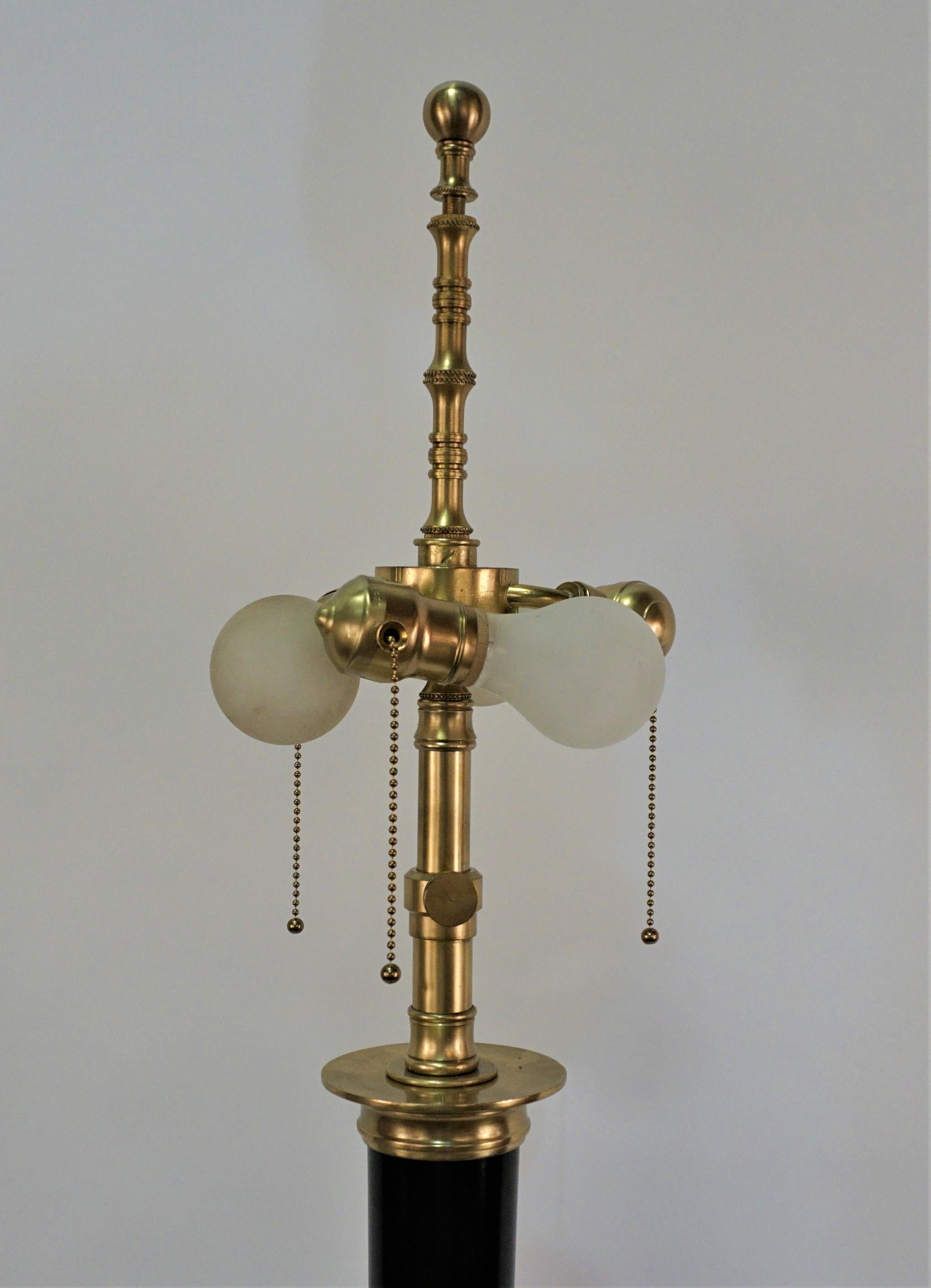 Early 20th Century French 1920's Art Deco Bronze Floor Lamp