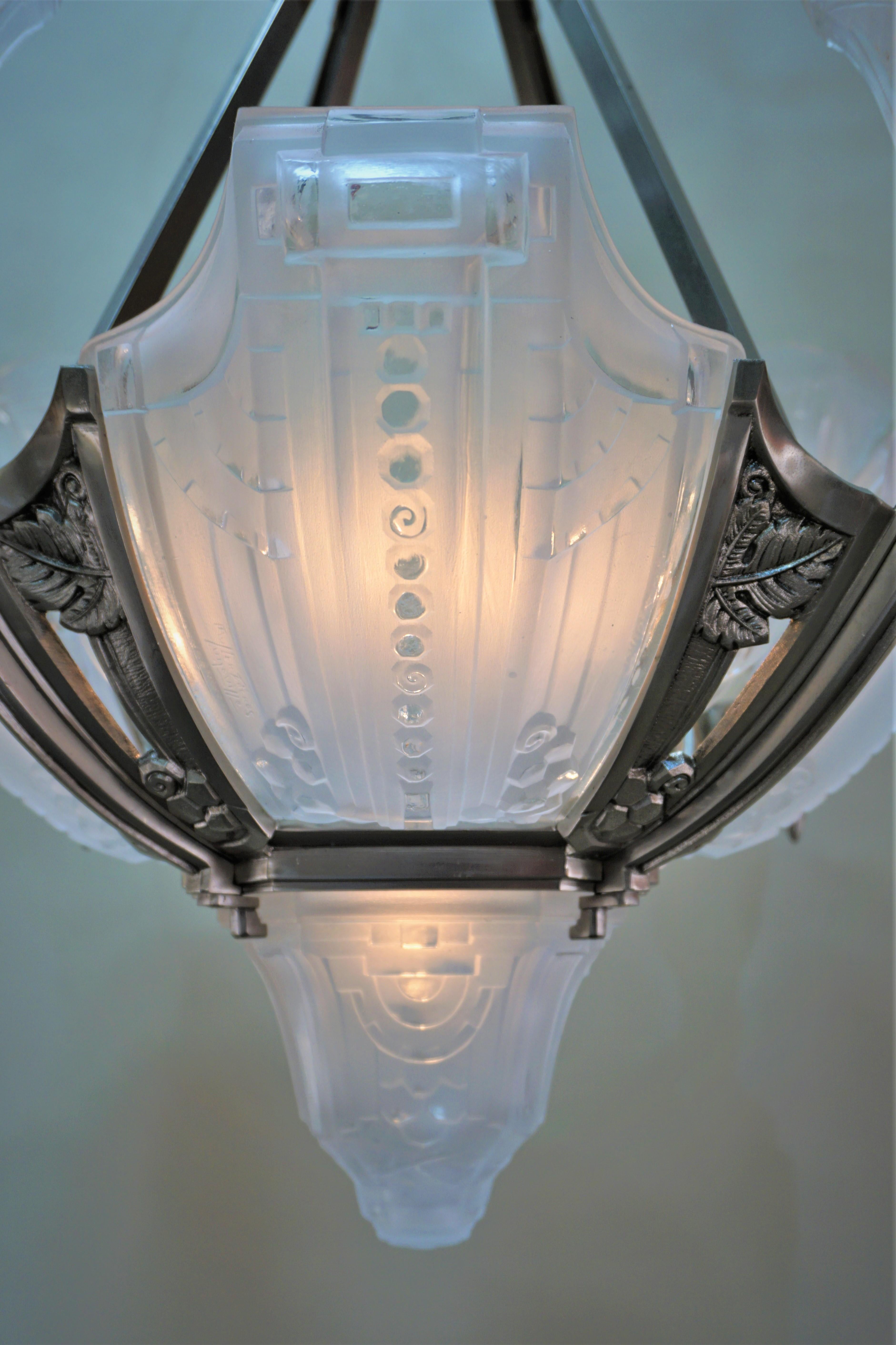 1920 art deco chandelier