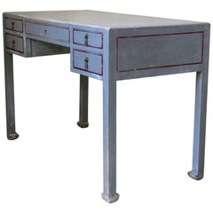 French 1920s Art Deco Desk Attributed to Atelier Martine