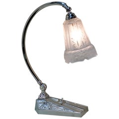 French 1920s Art Deco Table or Desk Lamp by Robert