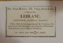 Organizador de escritorio francés de los años 20 con seis cajones