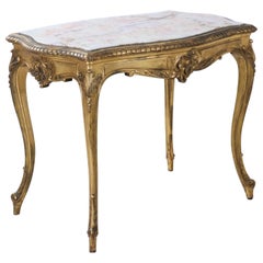 French 1920s Louis XV Style Salon Table