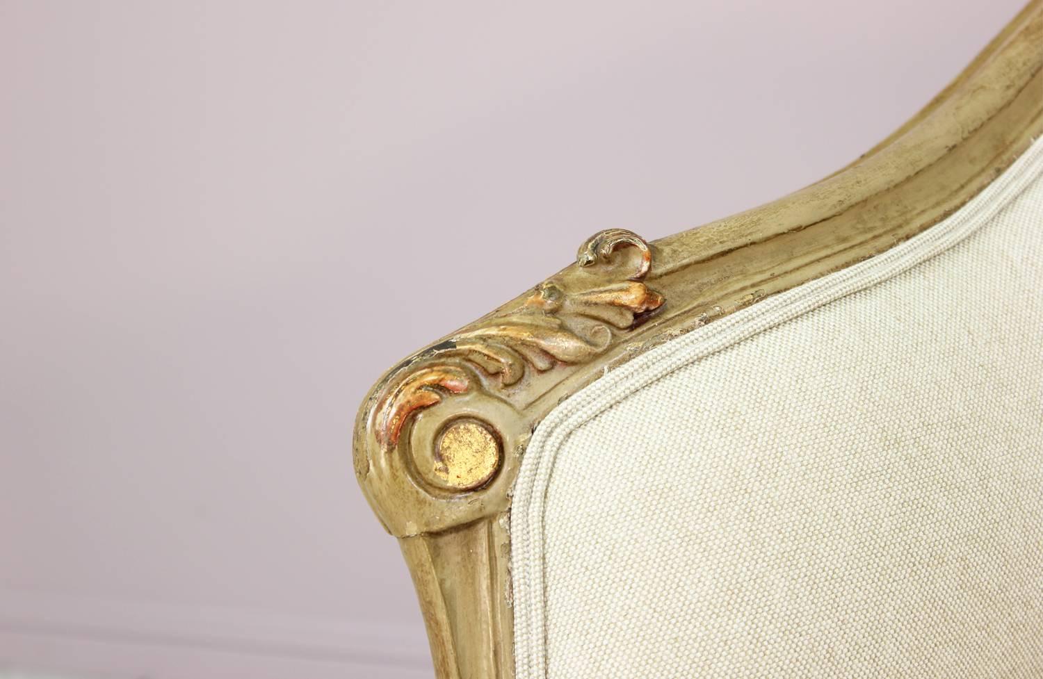 Early 20th Century French 1920s Louis XV Style Settee