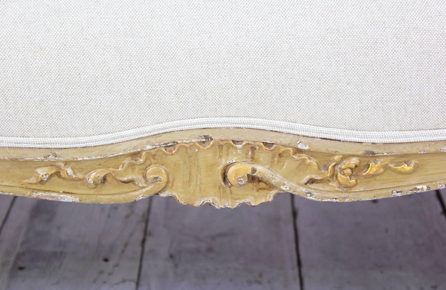 French 1920s Louis XV Style Settee 1