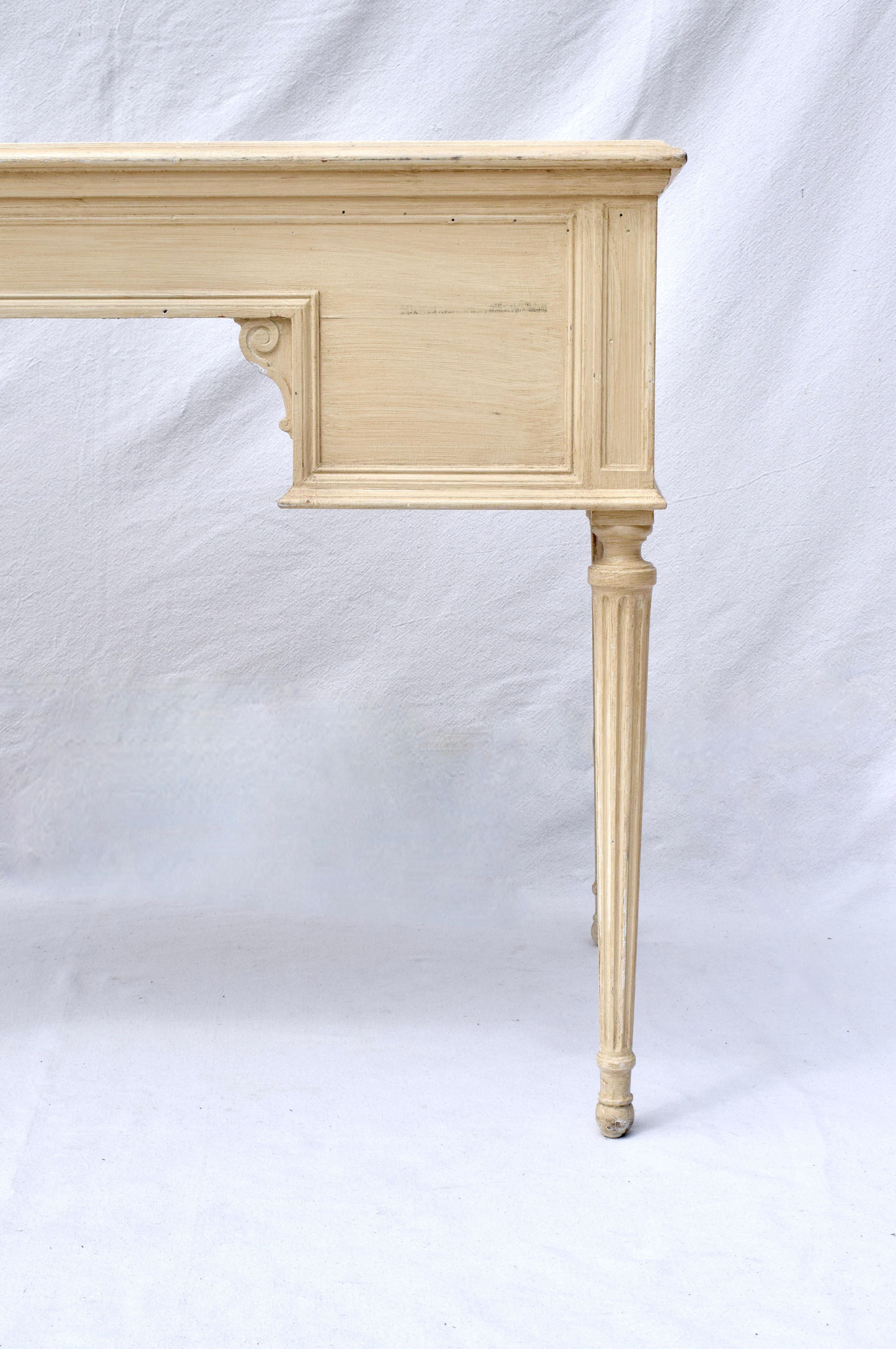 French 1920s Louis XVI-Style Painted Desk 5