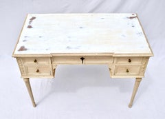 French 1920s Louis XVI-Style Painted Desk