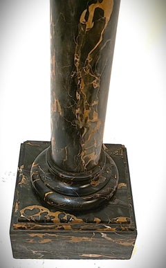 French 1920's Marble Pedestal-Column