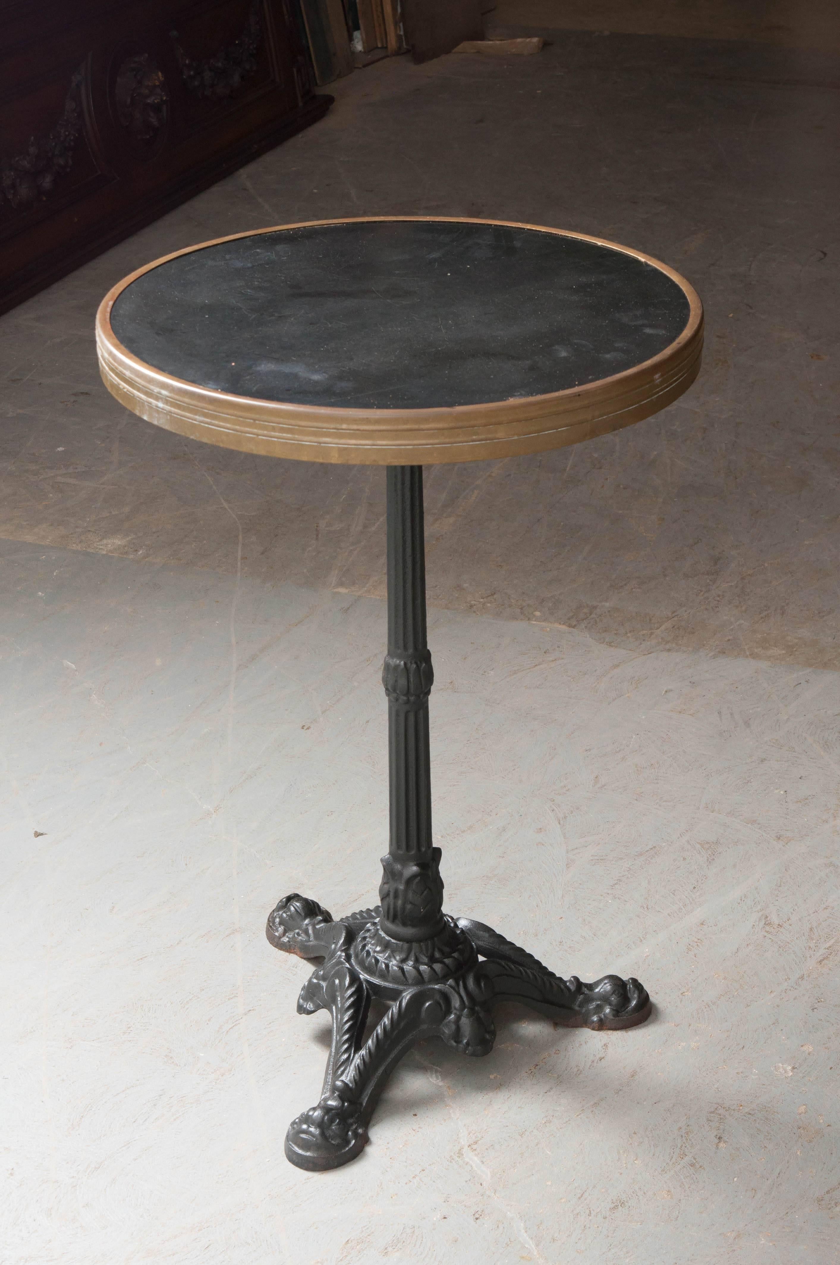 small french bistro table