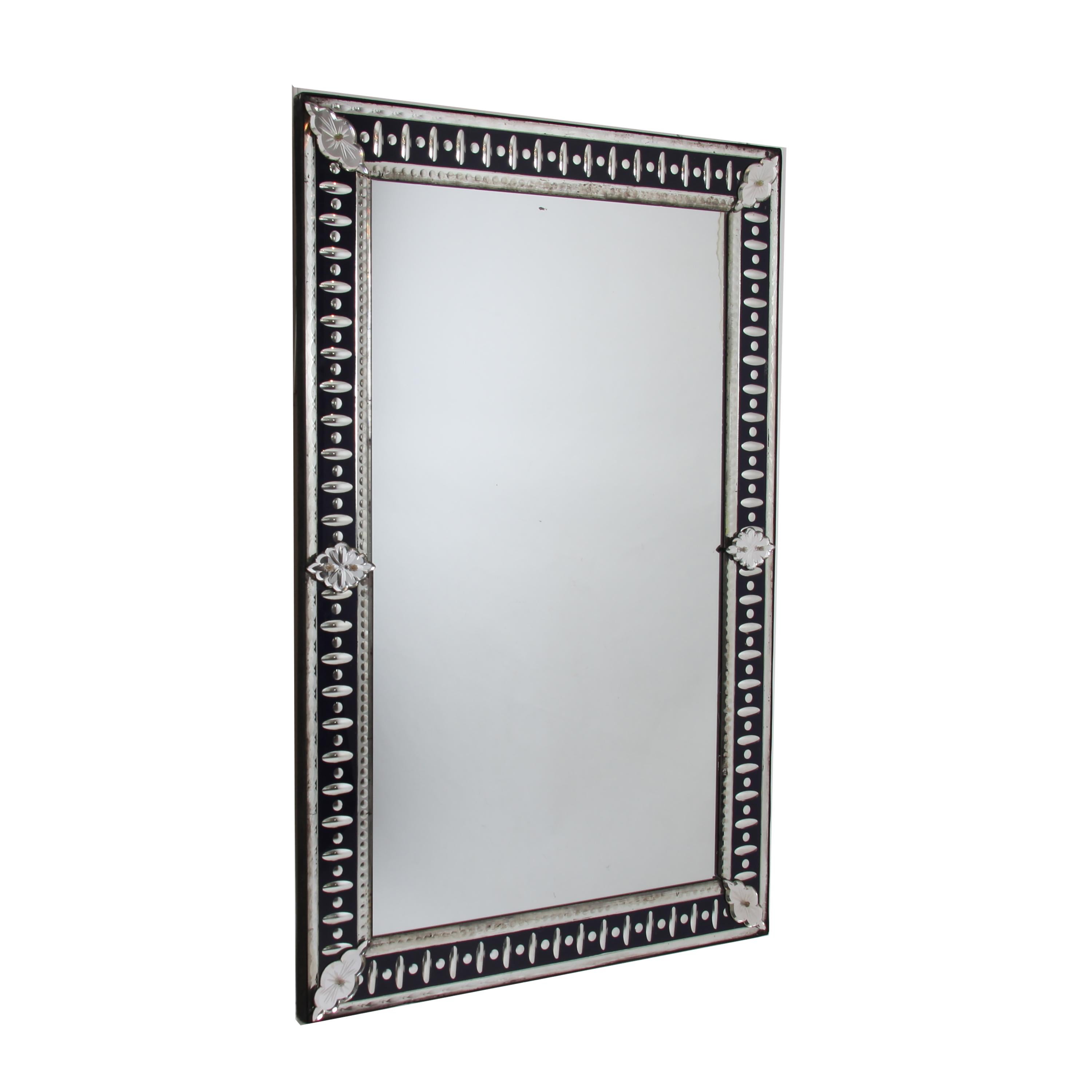 French 1920s 'Venetian' Mirror In Good Condition In London, GB