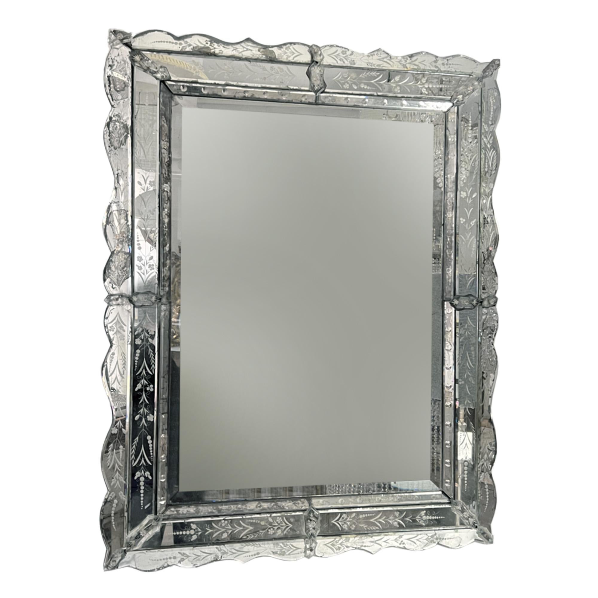 French 1920s 'Venetian' Mirror In Good Condition In London, GB