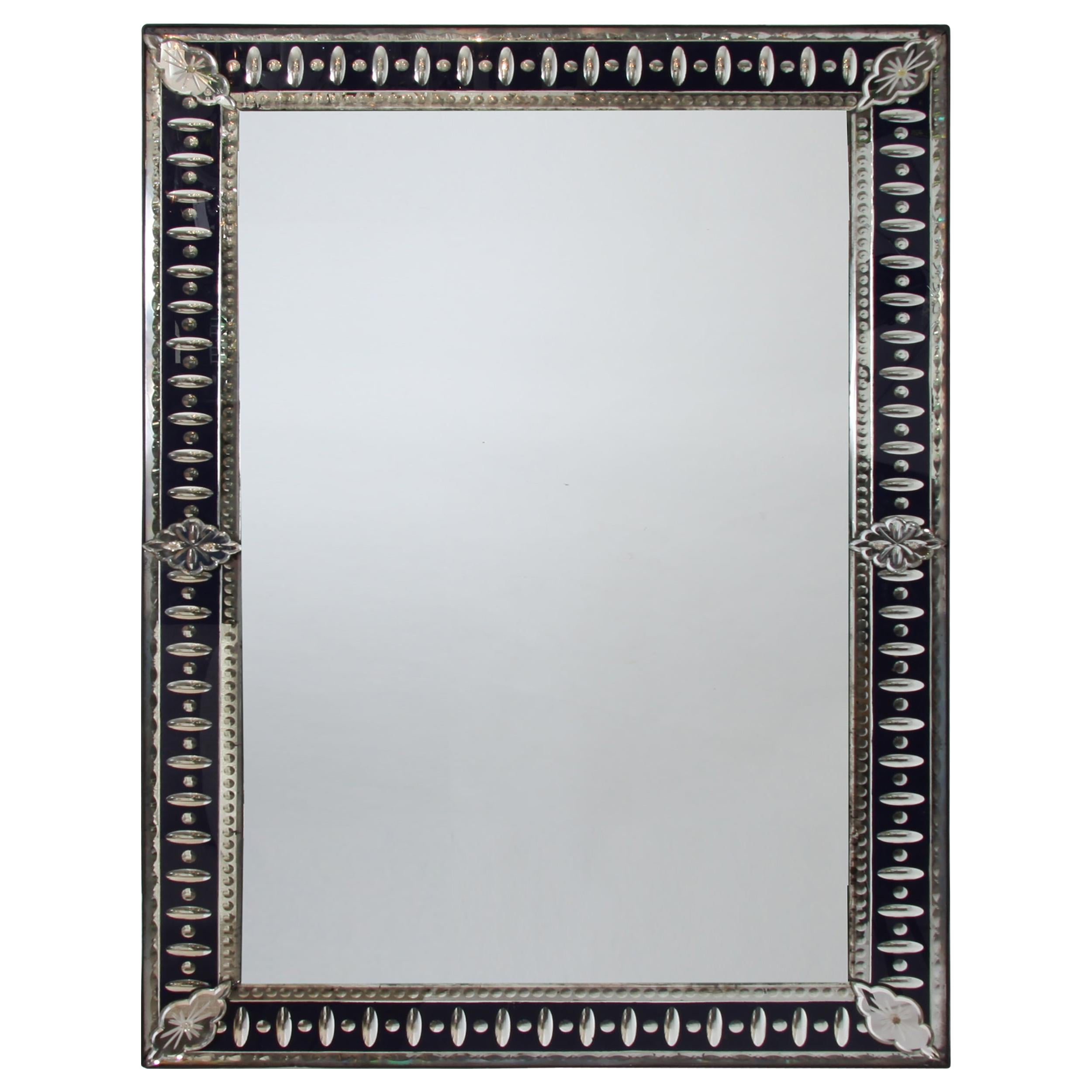 French 1920s 'Venetian' Mirror